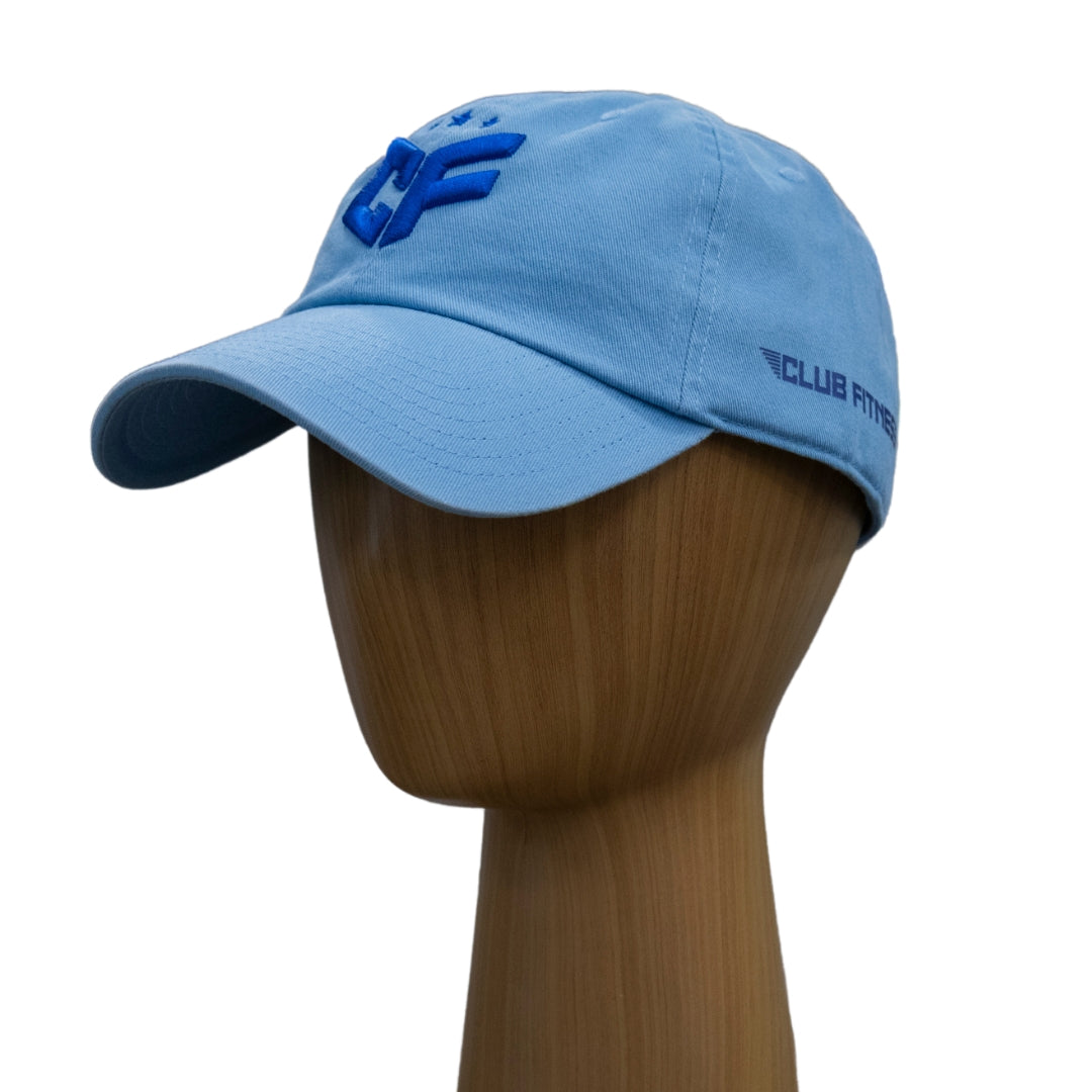 CF Stars Hat in Royal Blue on Sky Blue