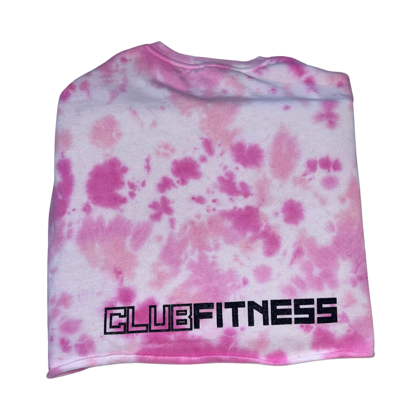 Sweet Sweatshirt Reverse Tie Dye : PINK