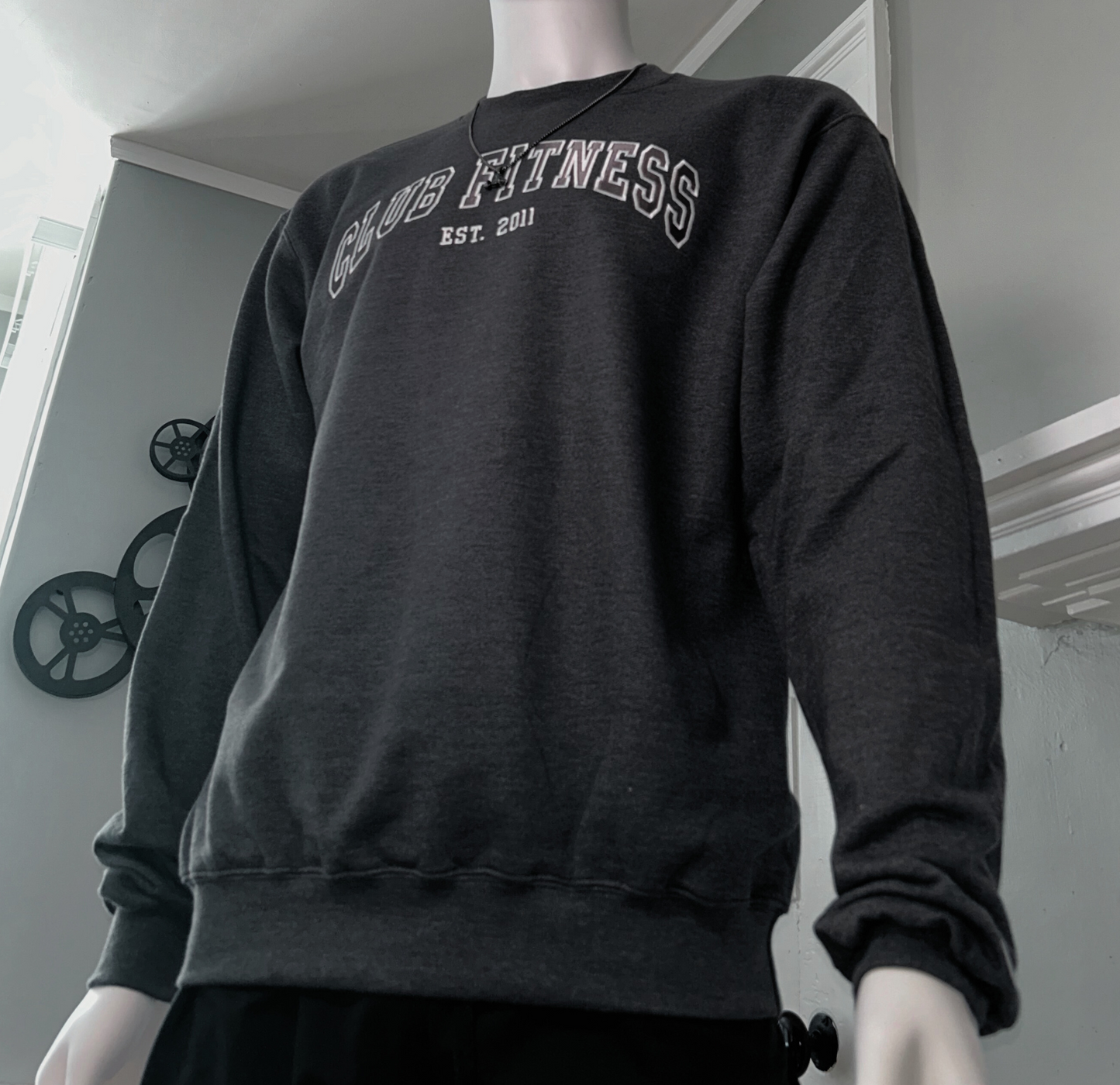 Champion Powerblend Crewneck : CHARCOAL